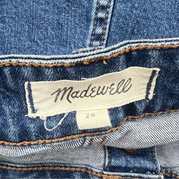 Madewell Straight Denim Mini Skirt: Pieced Edition - Picture 7 of 8